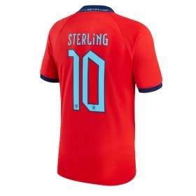 England Raheem Sterling #10 Borta Kläder VM 2022 Kortärmad